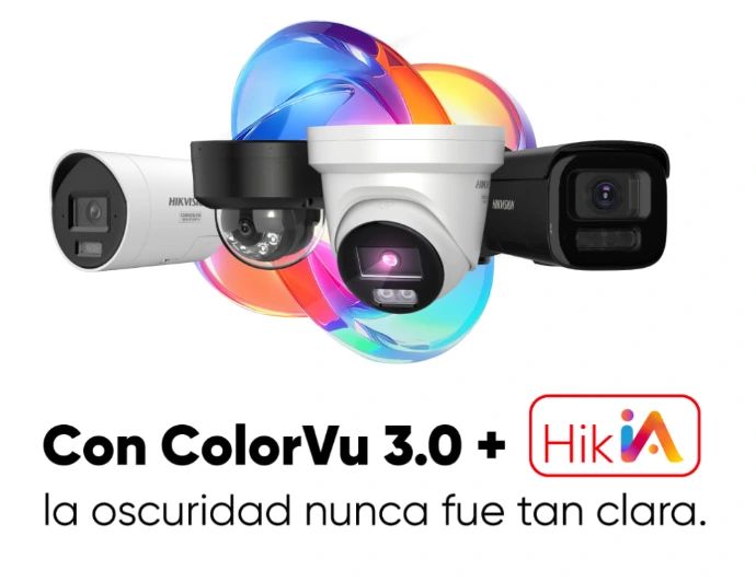 Cámara de videovigilancia con visión a color