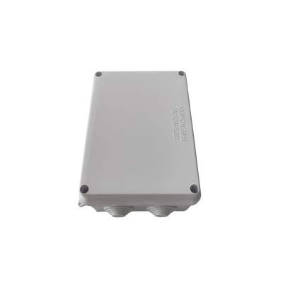 [LP-WBX-150] Caja de Derivación-Conexión para Exterior IP65 con 10 Entradas / 150 x 110 x 70 mm / Sellado Seguro con Empaque + 4 Tornillos / Resiste Agua, Polvo y Sol Directo