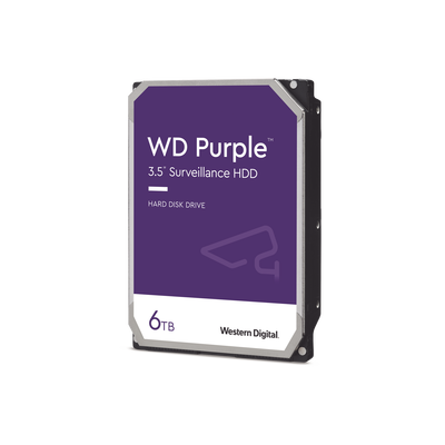[WD64PURZ] Disco Duro PURPLE de 6TB / Para Videovigilancia