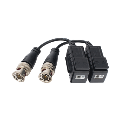 Kit de Transceptores (Baluns) con Terminal PUSH SUPERIOR, Resolución 4K / AUDIO POR COAXITRON