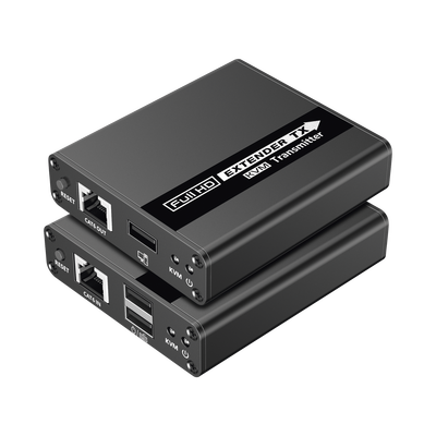 [TT223KVM] Kit extensor KVM (HDMI y USB) | 40m 4k@30Hz 40m | 1080P@60Hz | Salida de audio de 3.5mm