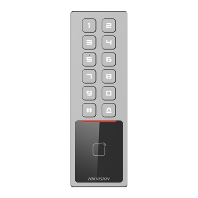Teclado Exterior Antivandálico IP65 & IK08 / Administrable en la Nube / Acceso por PIN o Tarjeta MIFARE