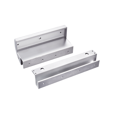 Montajes en U para puertas de Solo Cristal ( puerta y marco) para uso con Chapa Magnética