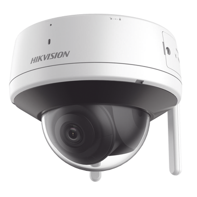 Domo IP 4 Megapixel / Lente 2.8 mm / 30 mts IR / Exterior IP66 / Wi-Fi / ACUSENSE Lite / dWDR / H.265+ / Micrófono y Bocina Interconstruido / Micro SD