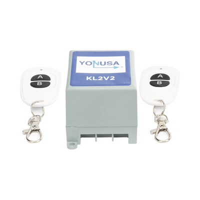 Receptor y 2 llaveros YONUSA para Energizadores de Cercos eléctricos con Función Encendido/Apagado/Panico