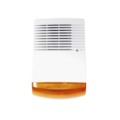 [SF-1A] Sirena Estrobo para Exterior / 120 dB / IP65 / Luz Intermitente / Anti-Sabotaje