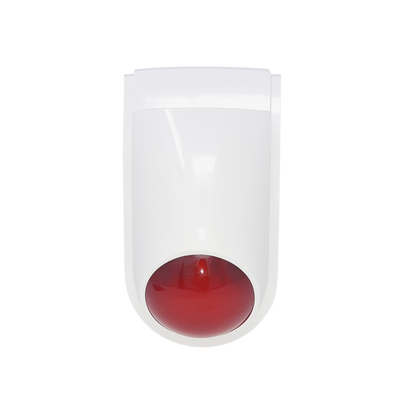 [SF-06R] Sirena Estrobo SFIRE SF-06R / 110 dB / 12 VCC / Estrobo Rojo Integrado / Uso Interior y Exterior