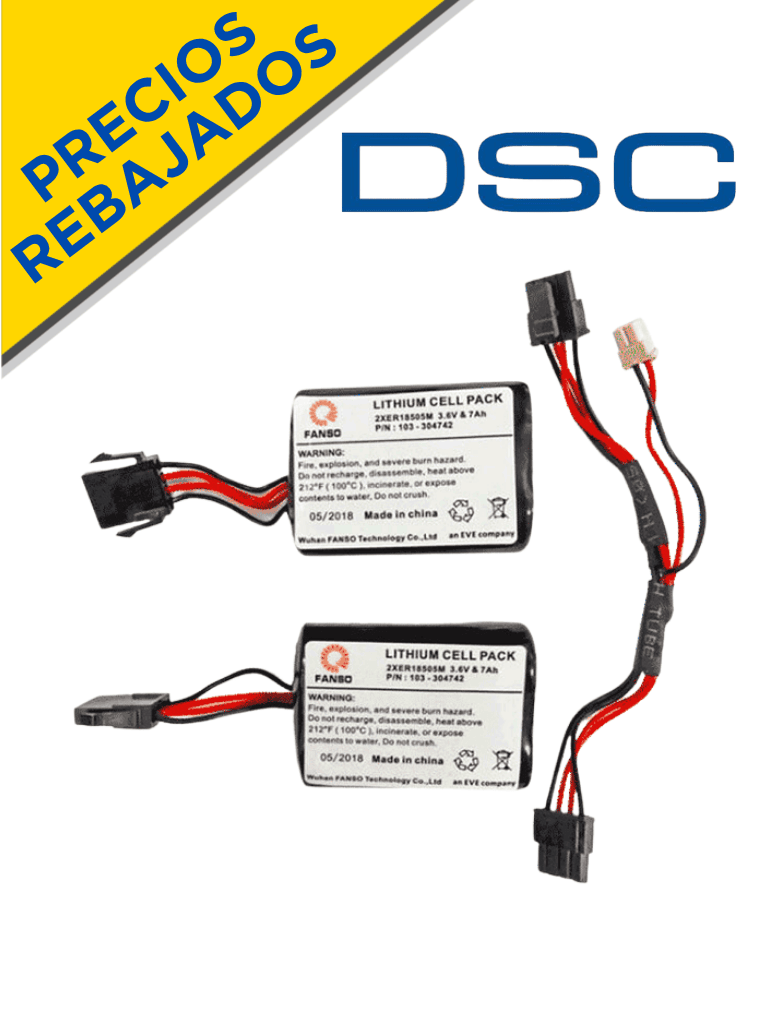[BATT-PGX901/X911] DSC BATTPGX901/X911 - Neo Bateria de LITIO 3.6 VCD @ 7 AH para PG9901 BATT / PG9911B BATT