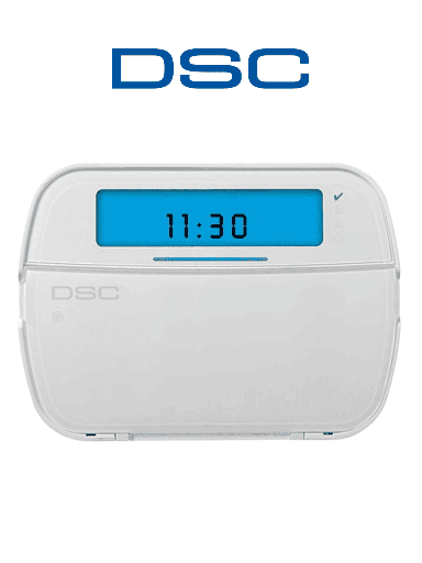 DSC HS2ICNRF9 - Teclado Cableado de Iconos con Transceptor Power G integrado 128 zonas compatible con NEO